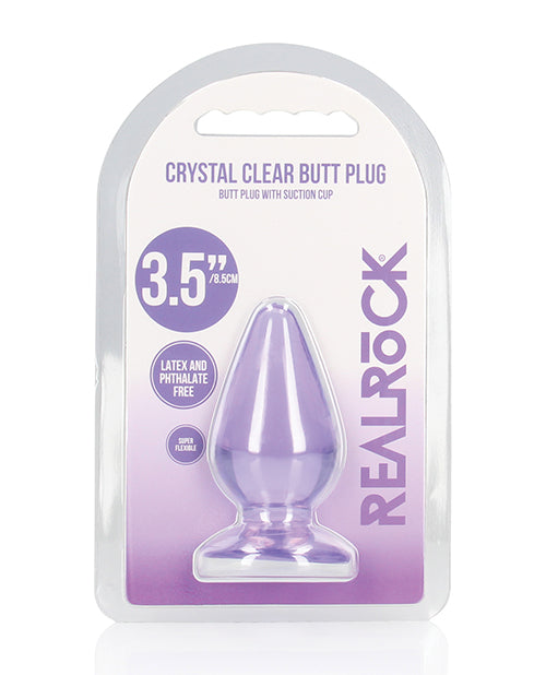 Shots Realrock Crystal Clear Anal Plug Zealous Pleasures Shots Realrock Crystal Clear Anal Plug Zealous Pleasures