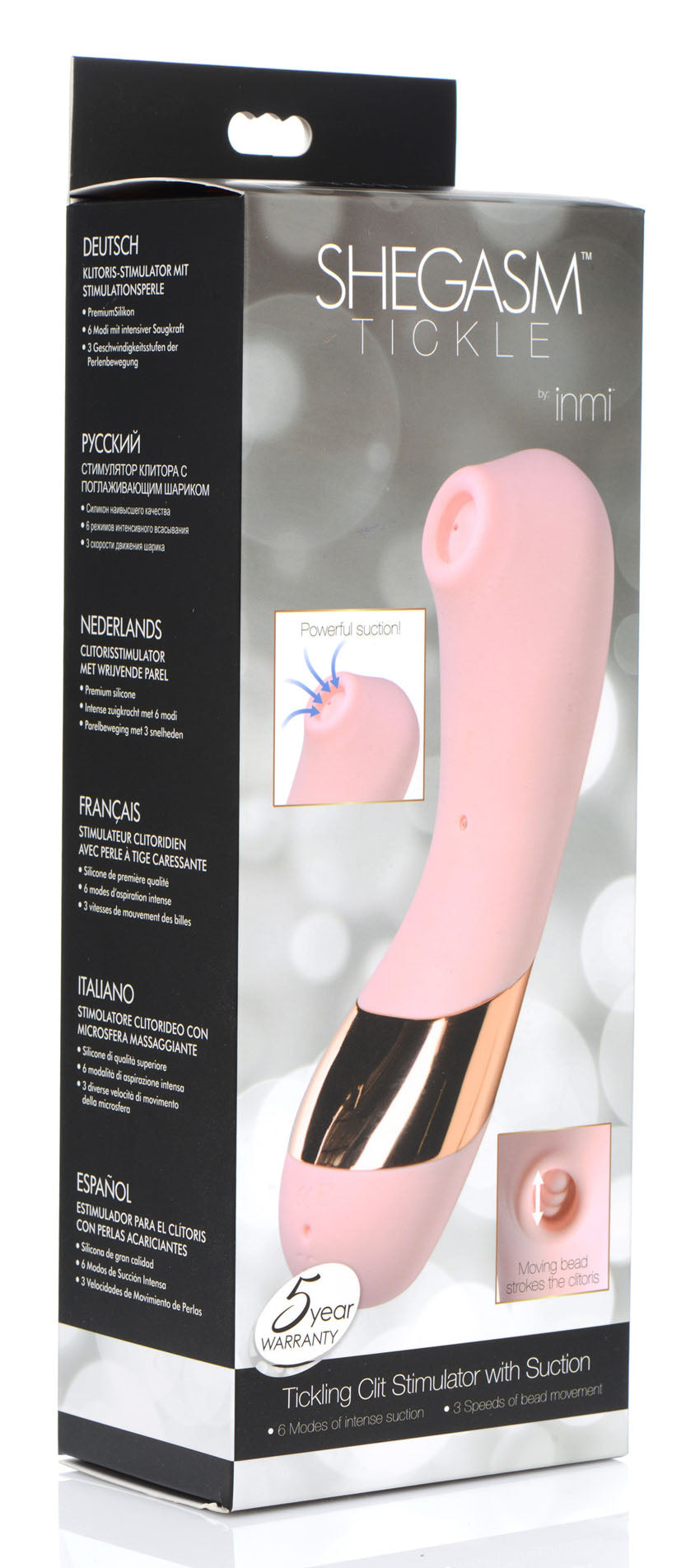 Shegasm Tickle Tickling Clit Stimulator With Suction - Pink Zealous Pleasures Shegasm Tickle Tickling Clit Stimulator With Suction - Pink Zealous Pleasures