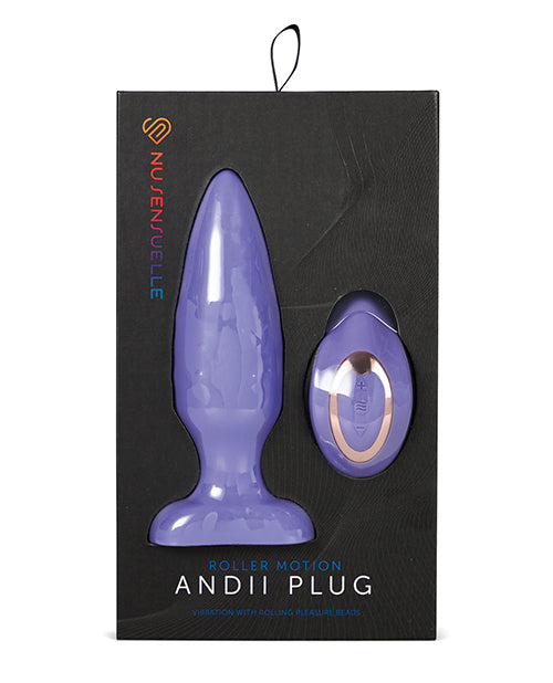 Nu Sensuelle Andii Vertical Roller Motion Butt Plug