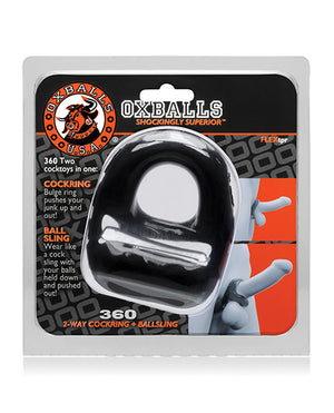 Oxballs 360 Cock Ring & Ballsling - Clear