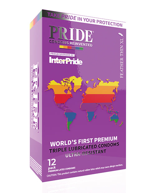 Pride Feather Thin Xl Condoms
