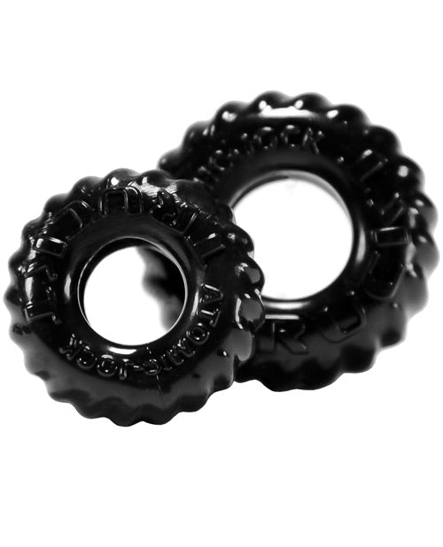 Oxballs Truckt Cock & Ball Ring - Pack Of 2