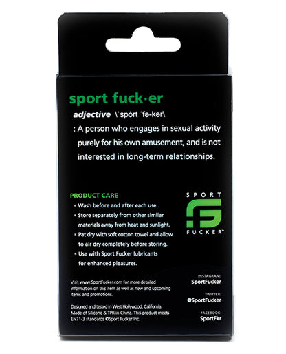 Sport Fucker Cum Stopper