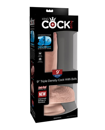 King Cock Plus Triple Density Cock W/balls