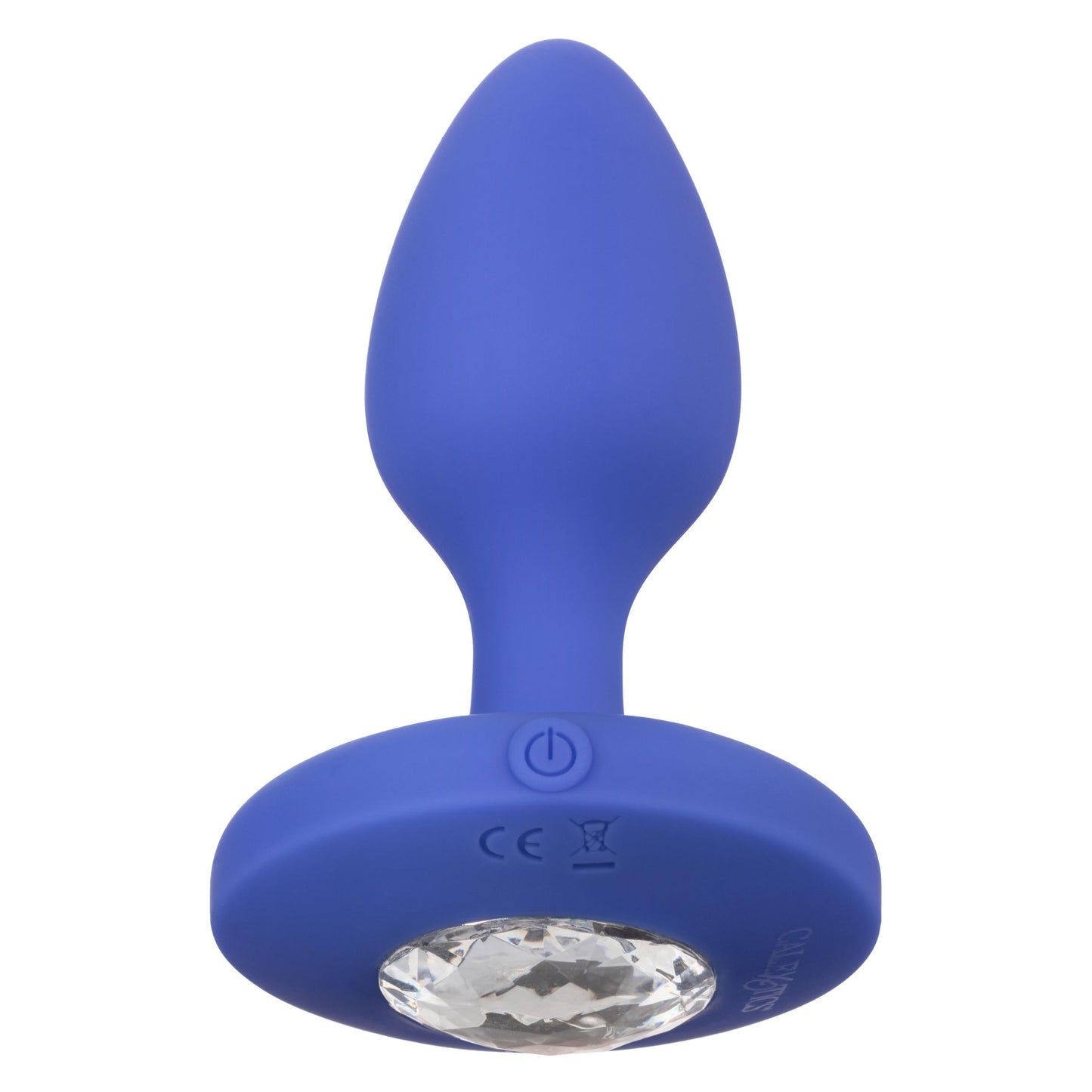 Cheeky Gems - Medium Rechargeable Vibrating Probe  - Blue