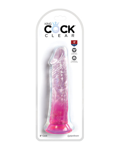 King Cock Clear 8" Cock