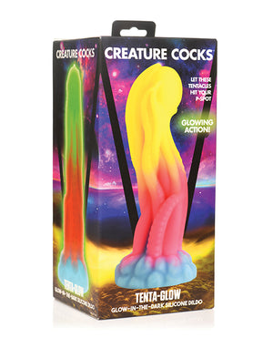 Creature Cocks Tenta-Glow-in-the-Dark 8.5 Inch Silicone Dildo