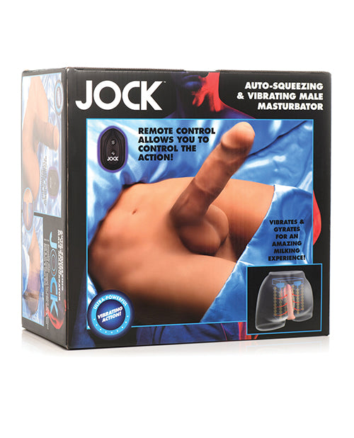 Curve Toys Jock Vibrating & Squeezing Male Masturbator w/Poseable Dild Zealous Pleasures Curve Toys Jock Vibrating & Squeezing Male Masturbator w/Poseable Dild Zealous Pleasures