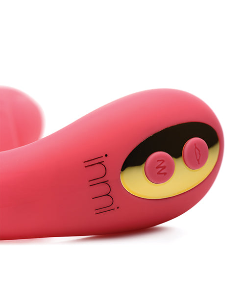 Inmi Shegasm Joy Pulse 7x Pulsing Air Stim Vibe - Red