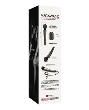 Dorcel Megawand Rechargeable Wand - Chrome Silver