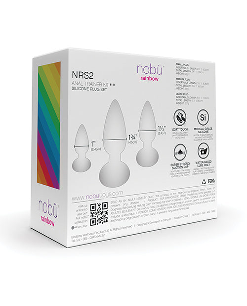 Nobu Rainbow Silicone Plug Set