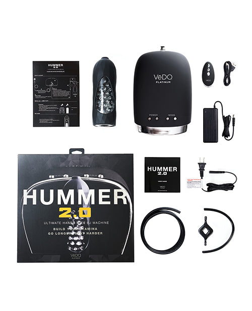 Vedo Hummer 2.0 Masturbator - Black