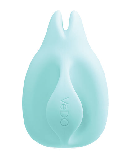 Vedo Huni Rechargeable Finger Vibe - Tease Me Turquoise