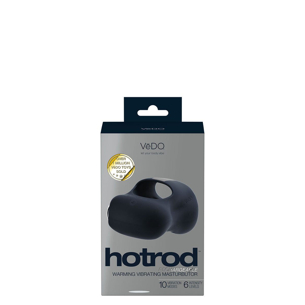 VeDO Hotrod Warming Masturbator - Black