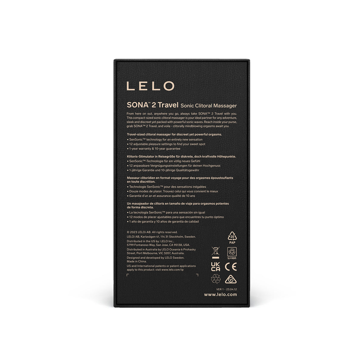 LELO Sona 2 Travel