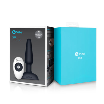 B-Vibe Trio Plug - Black