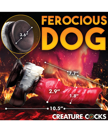 Creature Cocks Cujo Canine 10.5 Inch Silicone Dildo