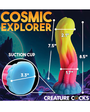 Creature Cocks Tenta-Glow-in-the-Dark 8.5 Inch Silicone Dildo
