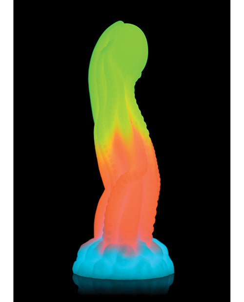 Creature Cocks Tenta-Glow-in-the-Dark 8.5 Inch Silicone Dildo