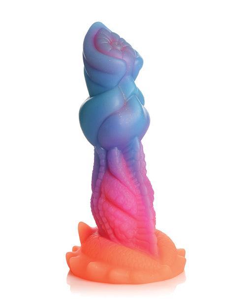 Creature Cocks Glow-in-the-Dark Aqua-Cock Silicone Dildo