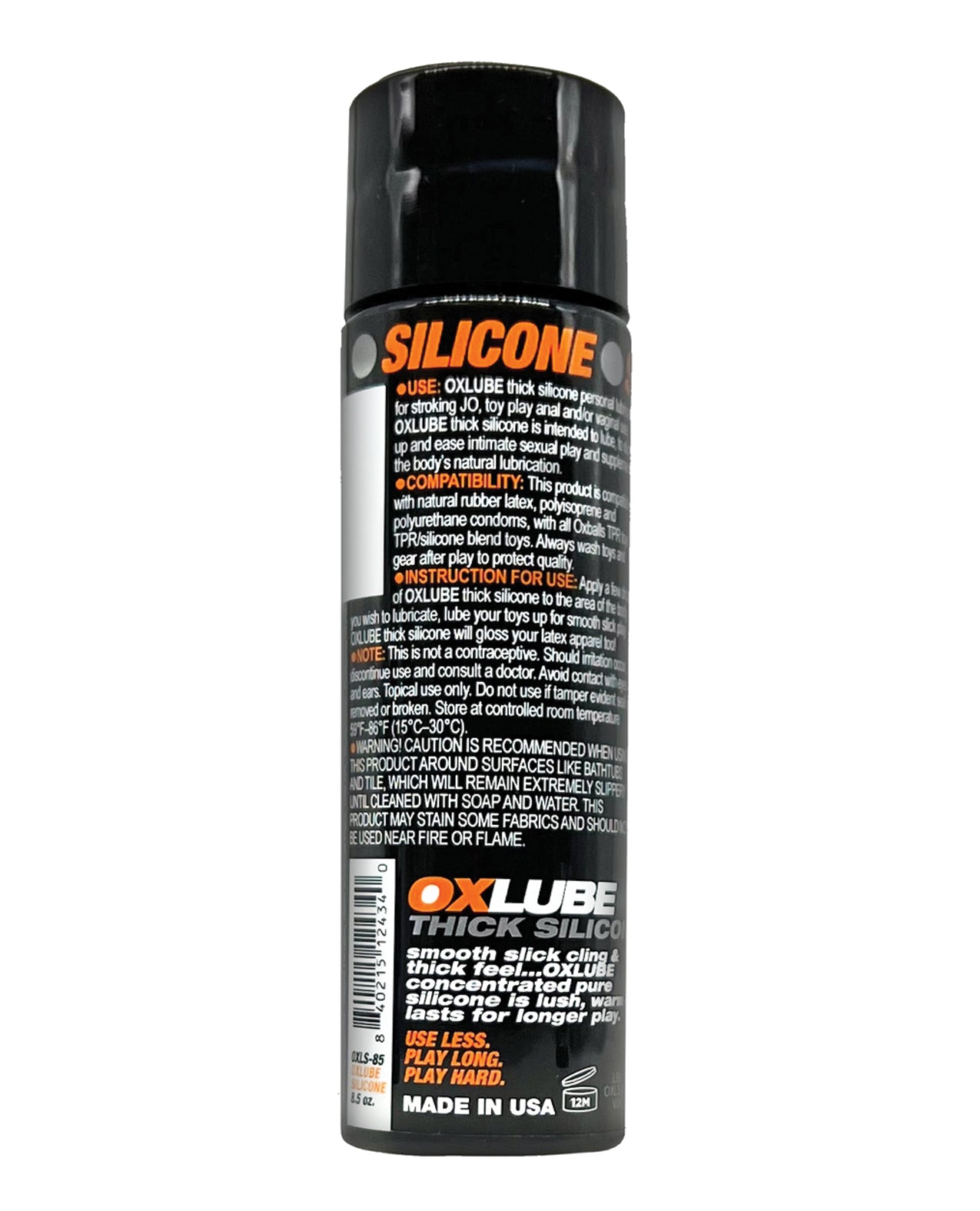 Oxlube Silicone 8.5 Oz