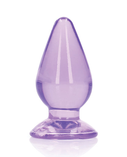 Shots Realrock Crystal Clear Anal Plug