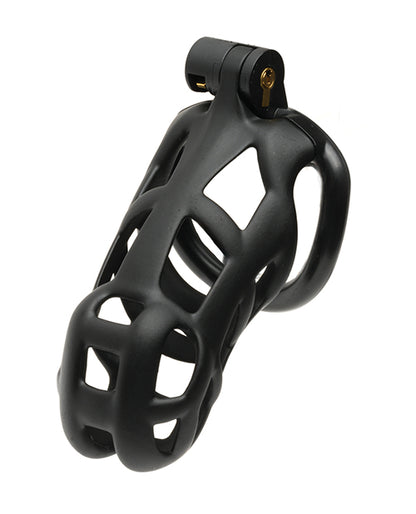 Sport Fucker Cellmate Guardian Chastity Cage - Black