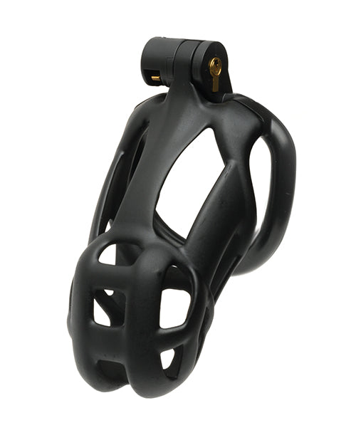 Sport Fucker Cellmate Guardian Chastity Cage - Black