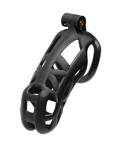 Sport Fucker Cellmate Guardian Chastity Cage - Black