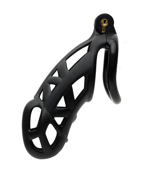 Sport Fucker Cellmate Guardian Chastity Cage - Black