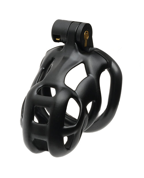 Sport Fucker Cellmate Guardian Chastity Cage - Black