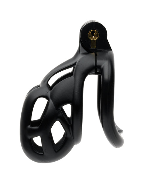 Sport Fucker Cellmate Guardian Chastity Cage - Black