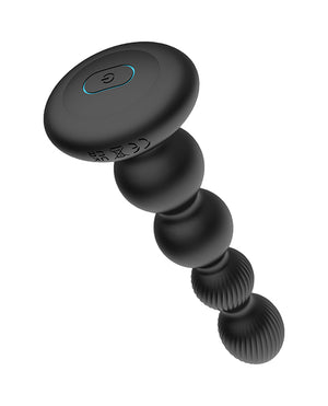 Nexus Torpedo Probe Rotating & Vibrating Butt Plug - Black