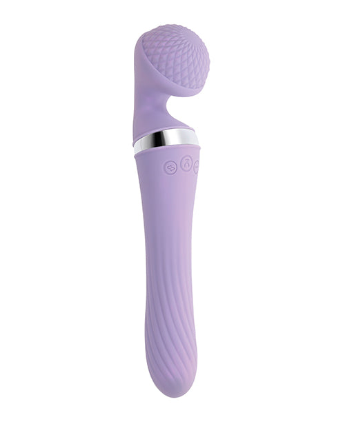 Playboy Pleasure Vibrato Wand Vibrator - Lilac