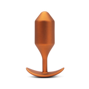 B-Vibe Snug Plug 4 (XL) - Limited Edition Sunburst Orange