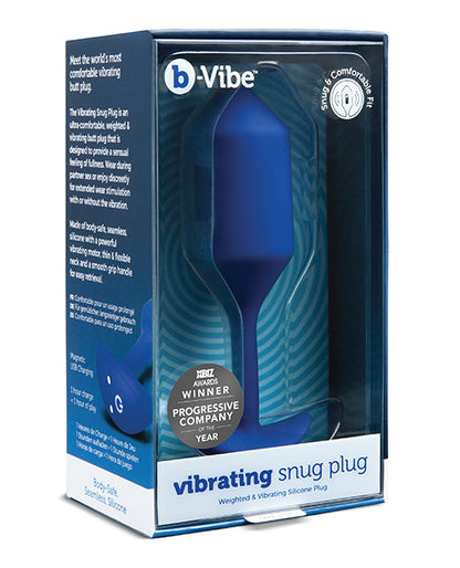 B-vibe Vibrating Weighted Snug Plug Xl