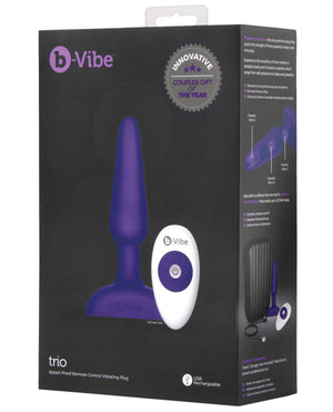 B-vibe Remote Trio Plug W/3 Motors