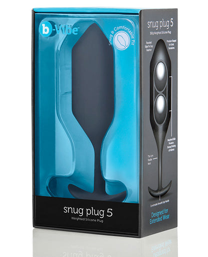 B-vibe Snug Plug 5 - Black