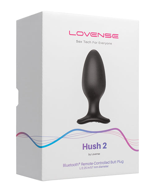 Lovense Hush Butt Plug - Black
