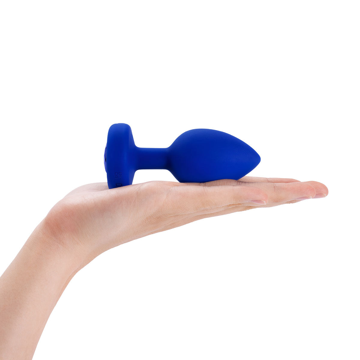 B-Vibe Vibrating Jewel Butt Plug L/XL - Blue Sapphire