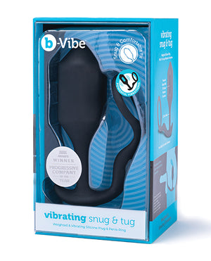 B-vibe Vibrating Snug & Tug - Black