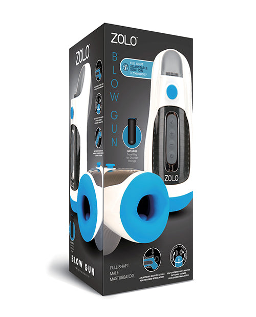 Zolo Blow Gun - White/blue