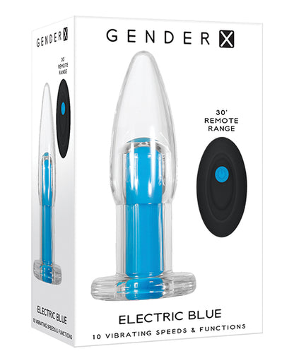 Gender X Electric Blue - Clear/blue