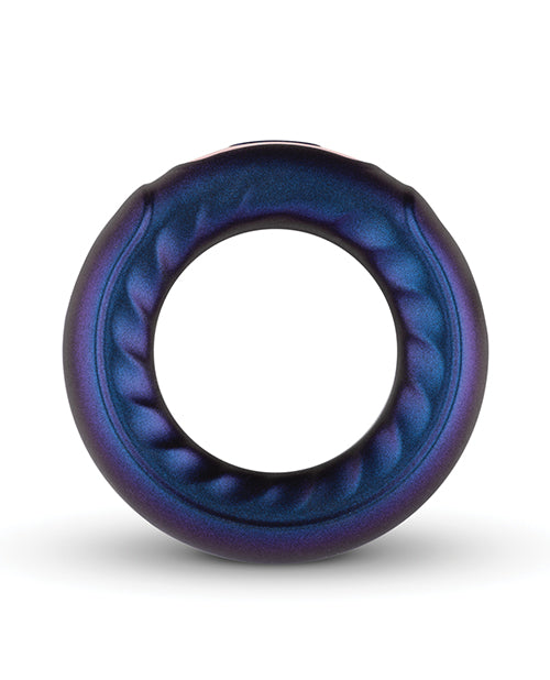 Hueman Saturn Vibrating Cock/ball Ring - Purple