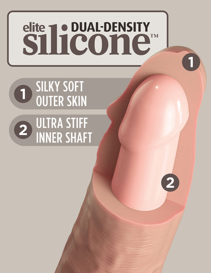 King Cock Elite 6 Inch Silicone Dual Density Cock