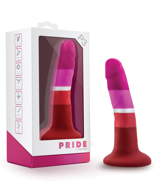 Blush Avant Pride 3, 5 Inch Silicone Plug - Beauty