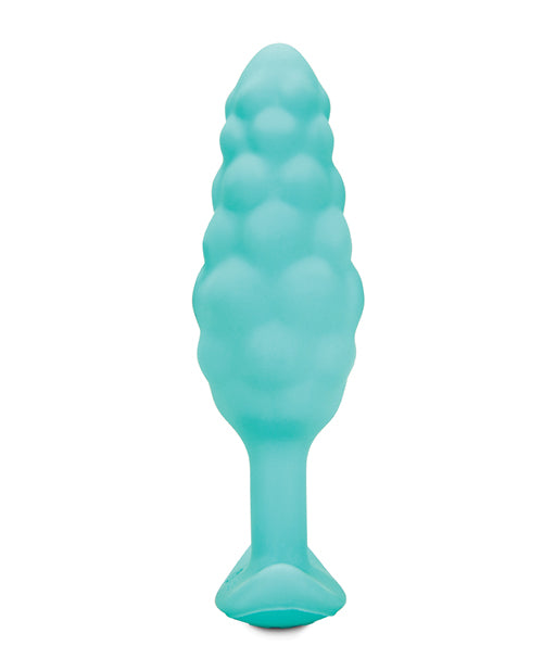 B-vibe Bump Texture Vibrating Plug X Zoe Ligon