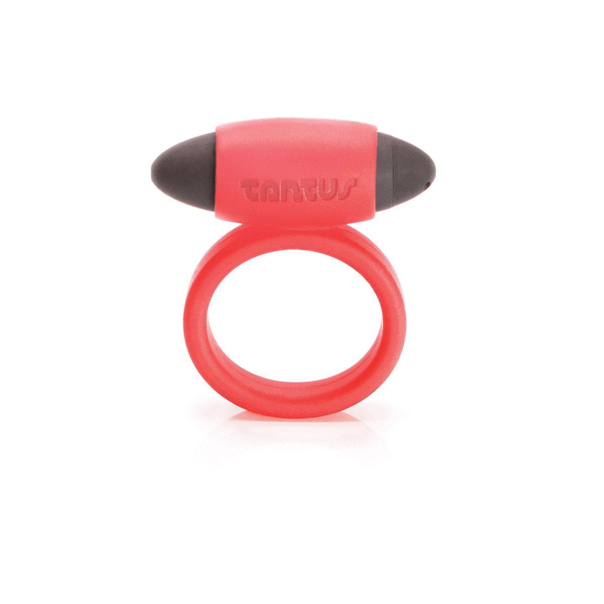 Tantus Vibrating Super Soft C-Ring  - Red