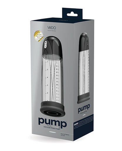 Vedo Pump Rechargeable Vacuum Pump - Just Black