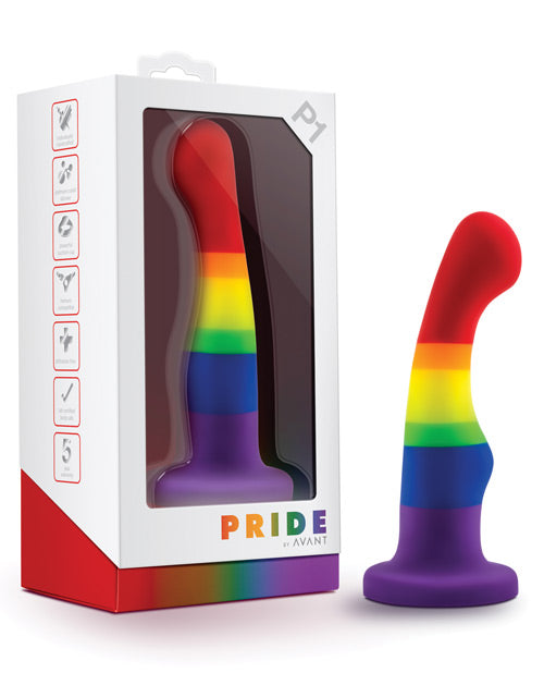 Blush Avant Pride 6 Inch Silicone Plug - Freedom